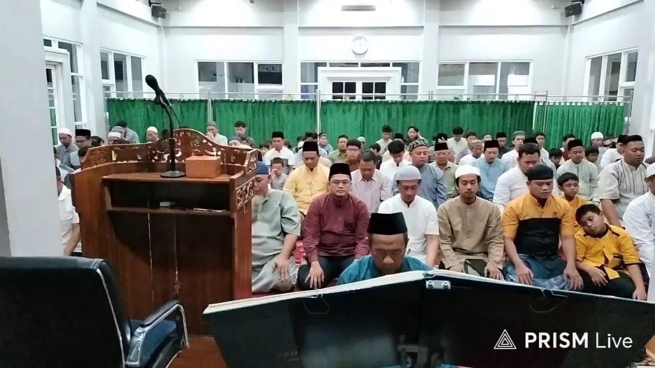 SHOLAT TARAWIH MALAM KE EMPAT ROMADHON 1447 H  MASJID AL UKHUWAH ROYAL PARK