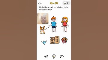 Brain Out Level 58 Walkthrough Answer Help them get on blind date successfully