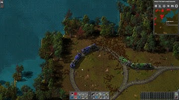 Train racing - factorio