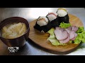 【のんびり】業務用のおにぎり型を使ってお昼ご飯