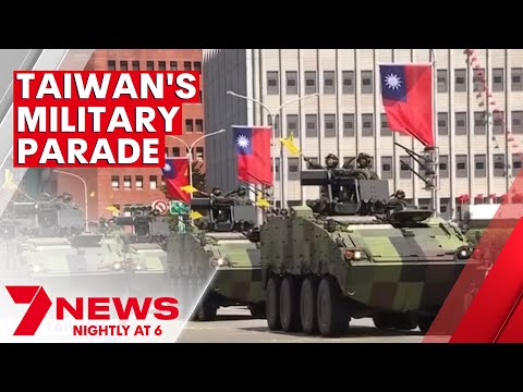 Taiwan's military parade | 7NEWS