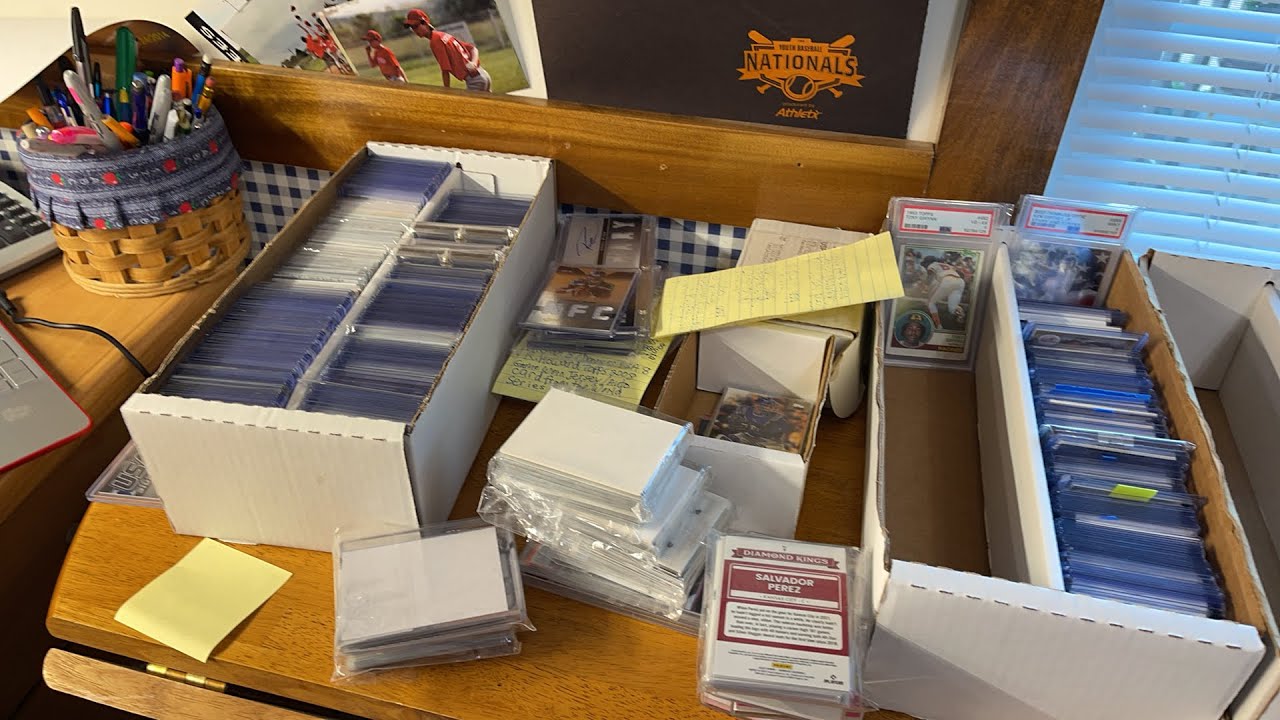 BIG CONSIGNMENT SPORTS CARD SALE FOR RAMSEY! YouTube