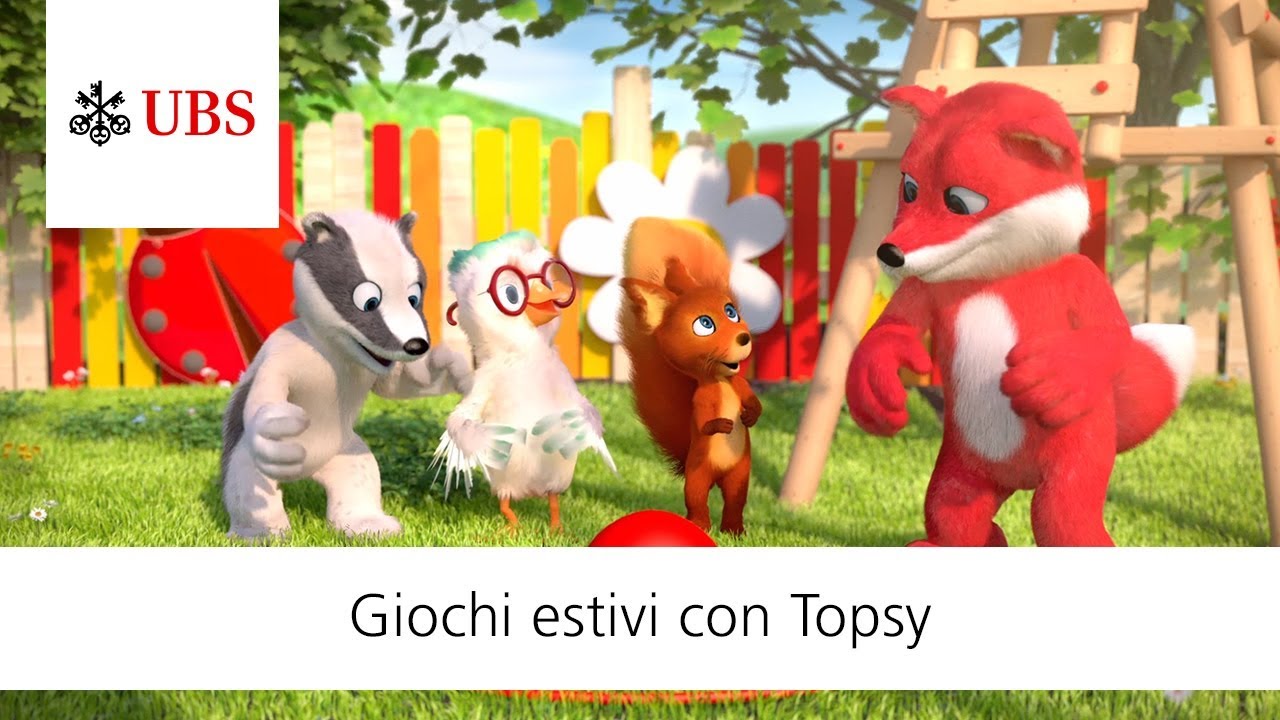 Divertimento estivo al parco giochi con Topsy e i suoi amici | UBS ...