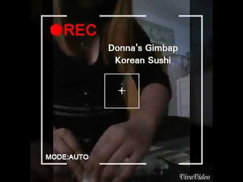 How to make Kimbap at Home (Very Simple) Gimbap Korean Sushi