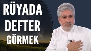 Rüyada Sarı Defter Görmek Ne Anlama Gelir? Mehmet Emin Kırgil