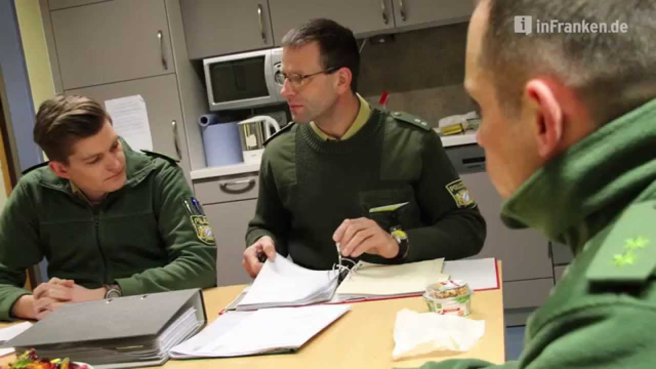 Im Schichtdienst der Polizei Bamberg Land
