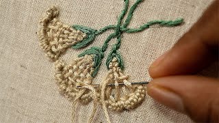 Beginner Embroidery Tutorial : Floral Stitching for Beginners