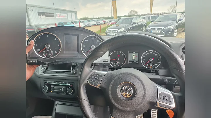 VW Tiguan Instrument Cluster Replacement and Coding