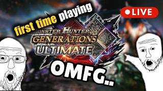 🔴 FIRST TIME playing MONSTER HUNTER GENERATIONS ULITMATE 🔴 MULTISTREAMING screenshot 5