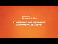 La gestion des services d'entreprise (ESM) est disponible sur ServiceDesk Plus