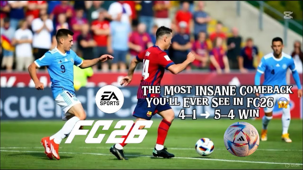 The Most INSANE Comeback You’ll Ever See in FC26 😱 41 54 Win YouTube