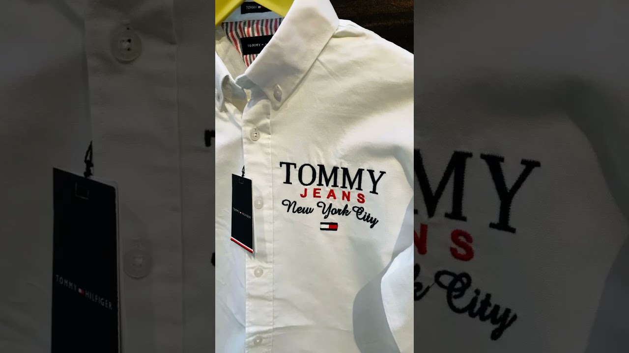 TOMMY HILFIGER PREMIUM OXFORD COTTON SHIRT