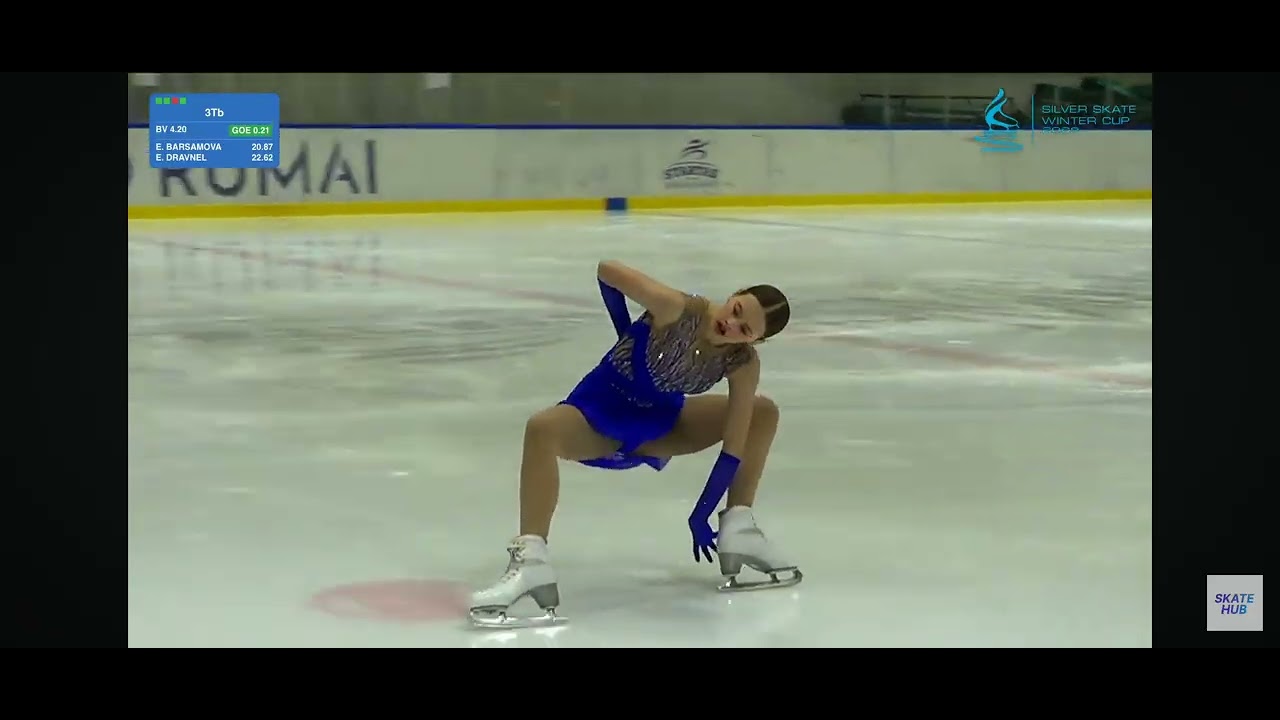 Evelina Barsamova LAT, Advanced Novice, FS, Silver Skate Winter Cup 2026