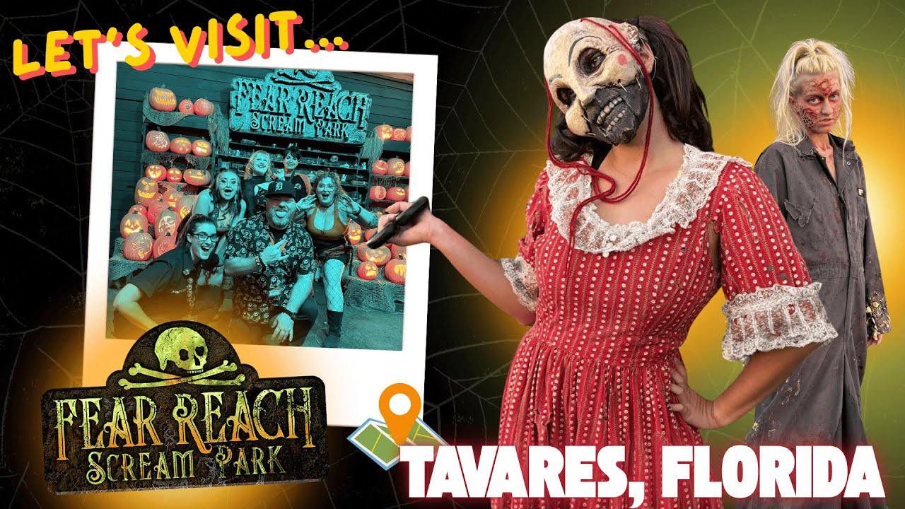 Scared Out of Our Minds at Fear Reach Scream Park 😱