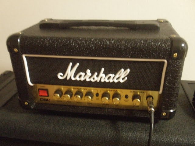 Marshall DSL1H 試奏レビュー。キャビネットは1960Aです。SOUND DEMO