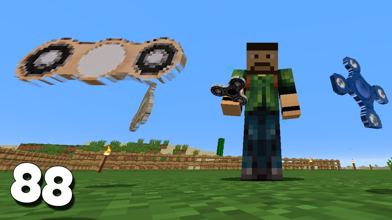 FIDGET SPINNERS EN MINECRAFT | Rovi Survival Minecraft | Episodio 88 ...