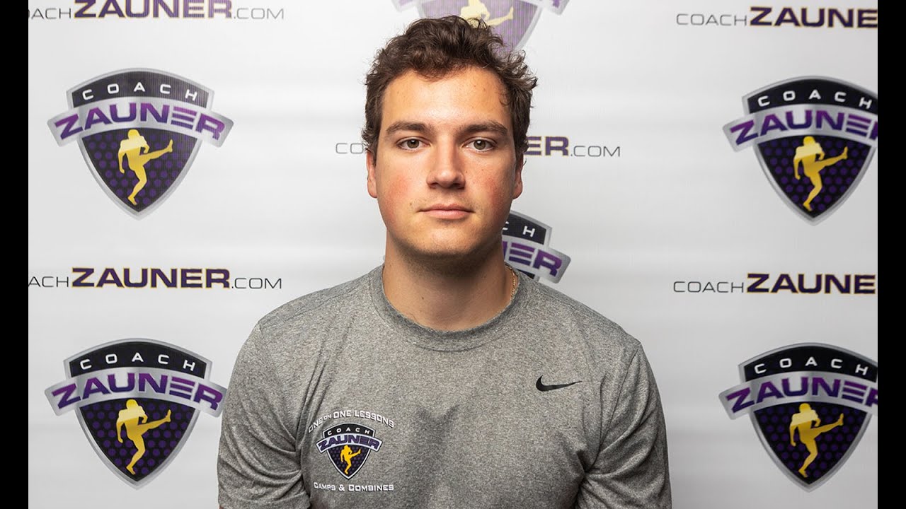 Andre Szmyt (U. of Syracuse) Kicking Workout at Coach Zauner's 2023 College Senior Combine