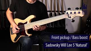 Sadowsky Metro Will Lee Live Demo - Bassfreaksnet