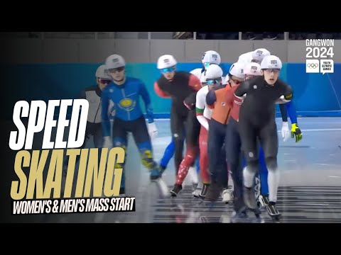 LIVE ? Speed Skating Women's/Men's Mass Start | #Gangwon2024