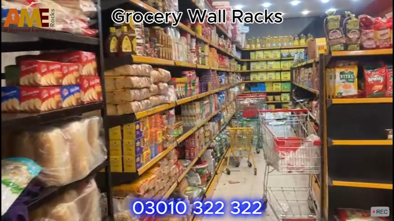 General Store Racks | Good Luck Super Store Gakhar | Wall Racks, Gondola Racks and Dry Fruit Racks