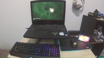 RgB setup. (alienware 17 r4, Razer blackwidow v2, razer deathader elite, redragon kylin)