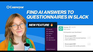 Find instant answers to security questionnaires using Slack