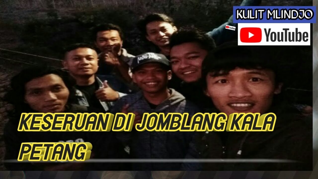 Keseruan di jomblang kala petang