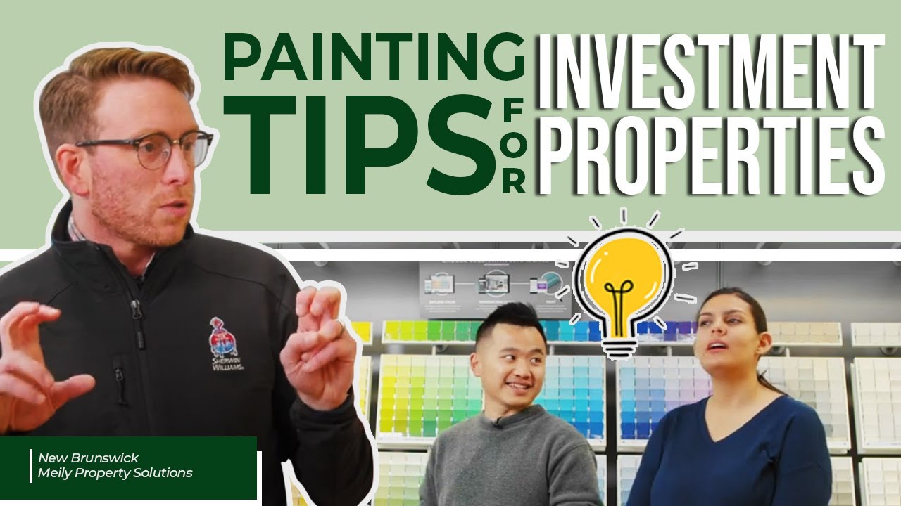 Painting Tips for Investment Properties Justin Banks Sherwin