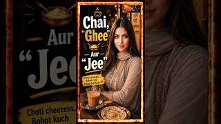 ☕ Chai, “Ghee” Aur “Jee” 🫓 | Choti Baatein, Badi Izzat