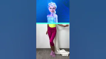 Elsa Frozen Let It Go Cool Challenge Shorts By Anna Kova 