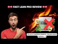 FAST LEAN PRO REVIEWS 🚨 IS LEGIT ?🚨 Fast Lean Pro Supplement FastLean Pro - FastLeanPro Ingredients