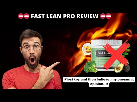 FAST LEAN PRO REVIEWS 🚨 IS LEGIT ?🚨 Fast Lean Pro Supplement FastLean Pro – FastLeanPro Ingredients