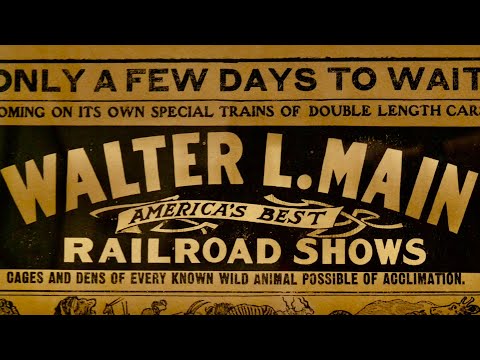 1893 Circus Train Wreck (Walter L. Main)