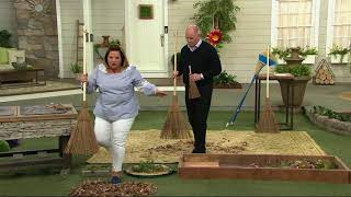 Ultimate Innovations Indoor/Outdoor Coconut Broom & Whisk Set on QVC