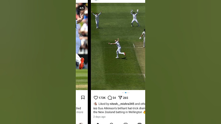 Brilliant Hat trick  by Gus Atkinson #short#viral