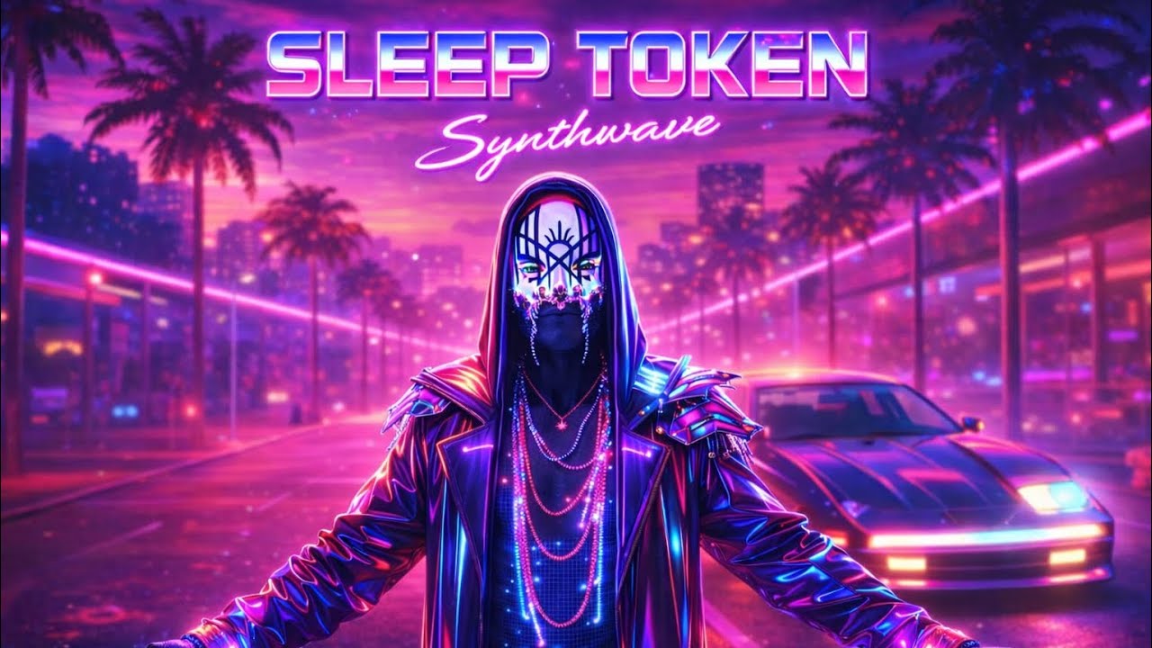 SLEEP TOKEN - THE OFFERING (80s Synthwave AI Cover) | THEONAIST 
