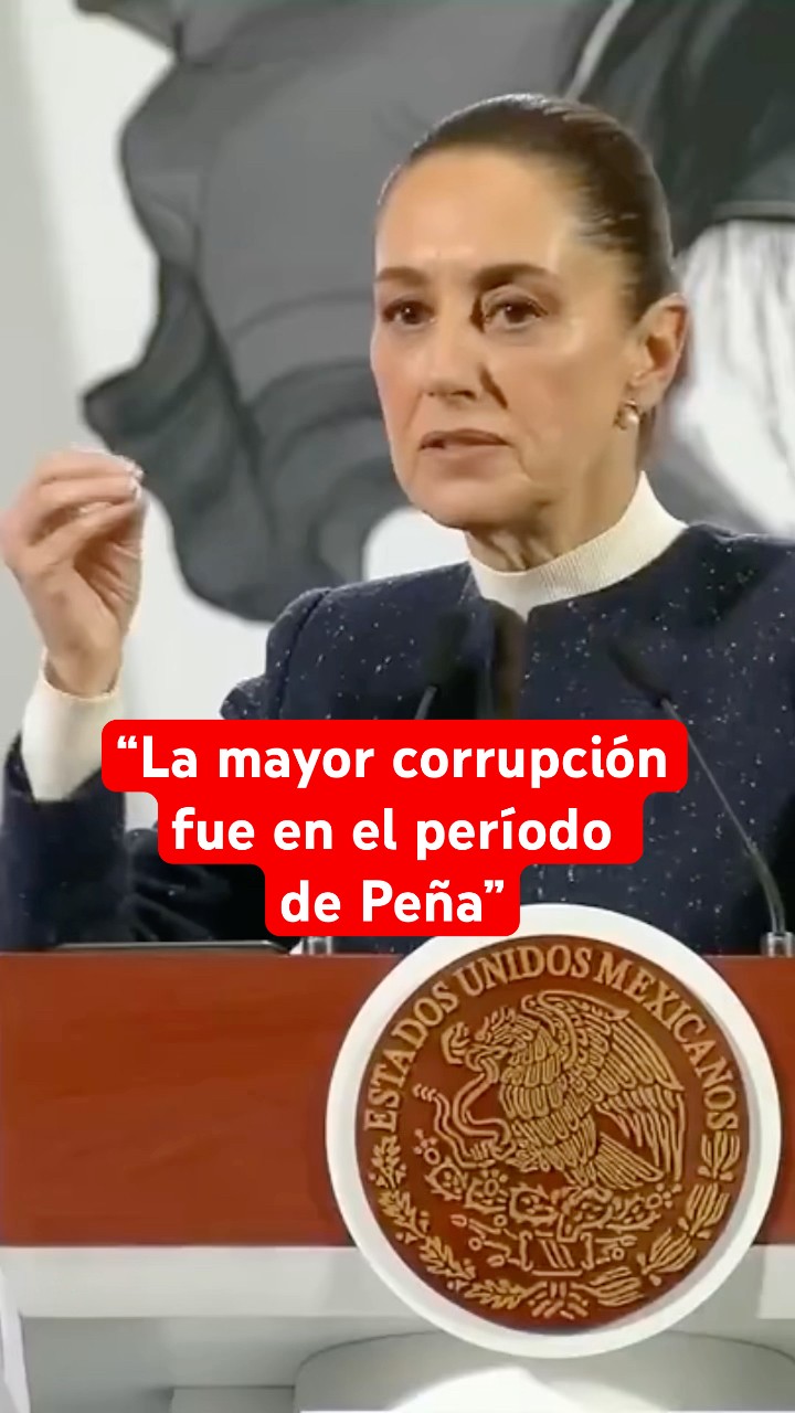 Sheinbaum denuncia corrupción de Infonavit durante el gobierno de Peña Nieto #shorts