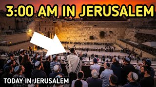 2:00 AM in Jerusalem — Rabbis SECRETLY Announce the RED HEIFER sacrifice