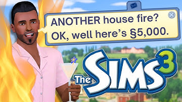 Can you get rich committing insurance fraud in The Sims 3?