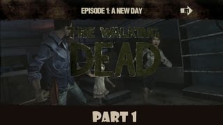 The Walking Dead - Episode 1: A New Day - Part 1 - DAMN ZOMBIE YOU SCARY!