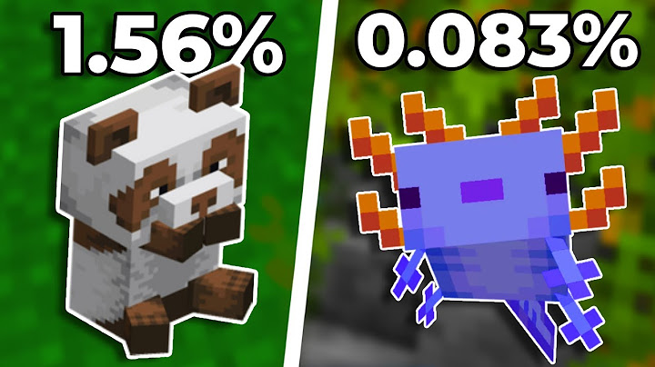 THESE ARE THE RAREST MOBS TO FIND IN MINECRAFT