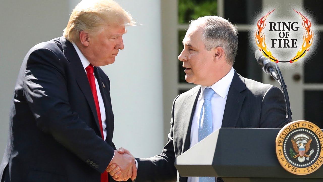 The Head Of The EPA Likes To Work In Secret YouTube the-head-of-the-epa-likes-to-work-in-secret-youtube