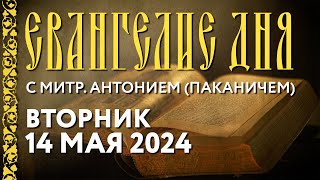 Вторник, 14 мая 2024 года. Толкование Евангелия с митр. Антонием (Паканичем).