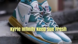 NBA 2k23 Shoe Creator Kyrie Infinity Keep Sue Fresh