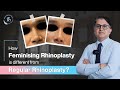 How Feminising Rhinoplasty is different from Regular Rhinoplasty | Rhinoplasty Surgery in Mumbai