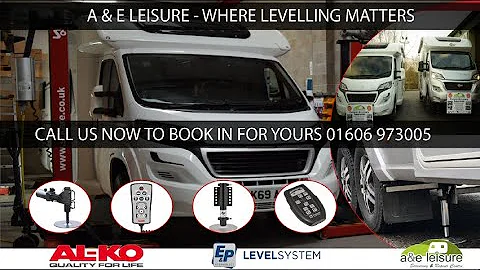 Alko AL-KO HY4 and E&P Hydraulics Levelling Systems with audio