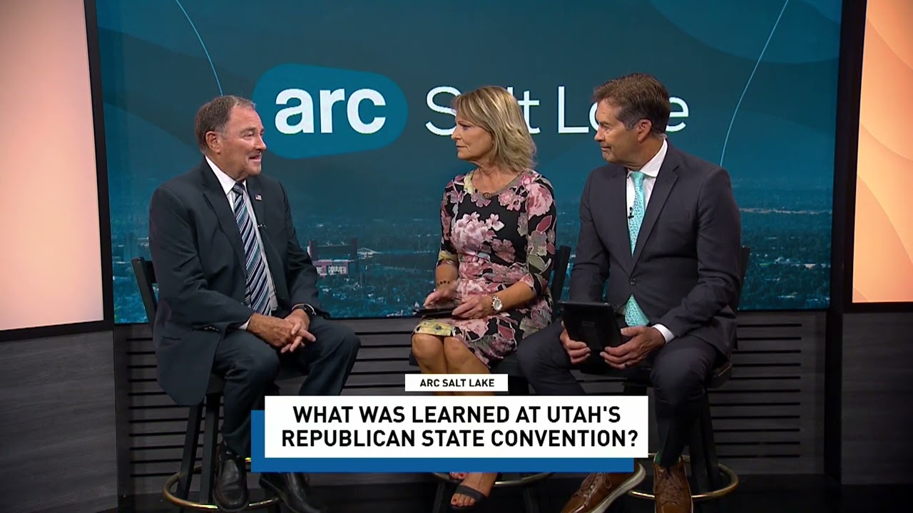 Former Utah Governor Gary Herbert reacts to state GOP convention