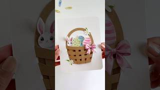 Watch to see the hidden message inside this handmade Easter basket #easter2026 #eastercrafts #easter