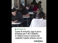 Esame di maturità, oggi la prova d’Italiano per 7.817 studenti