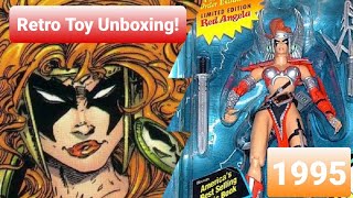 Spawn - Red Angela MAIL EXCLUSIVE (Series 2, 1995) - RETRO TOY UNBOXING (P.O.L. Gamer View EP. #37)